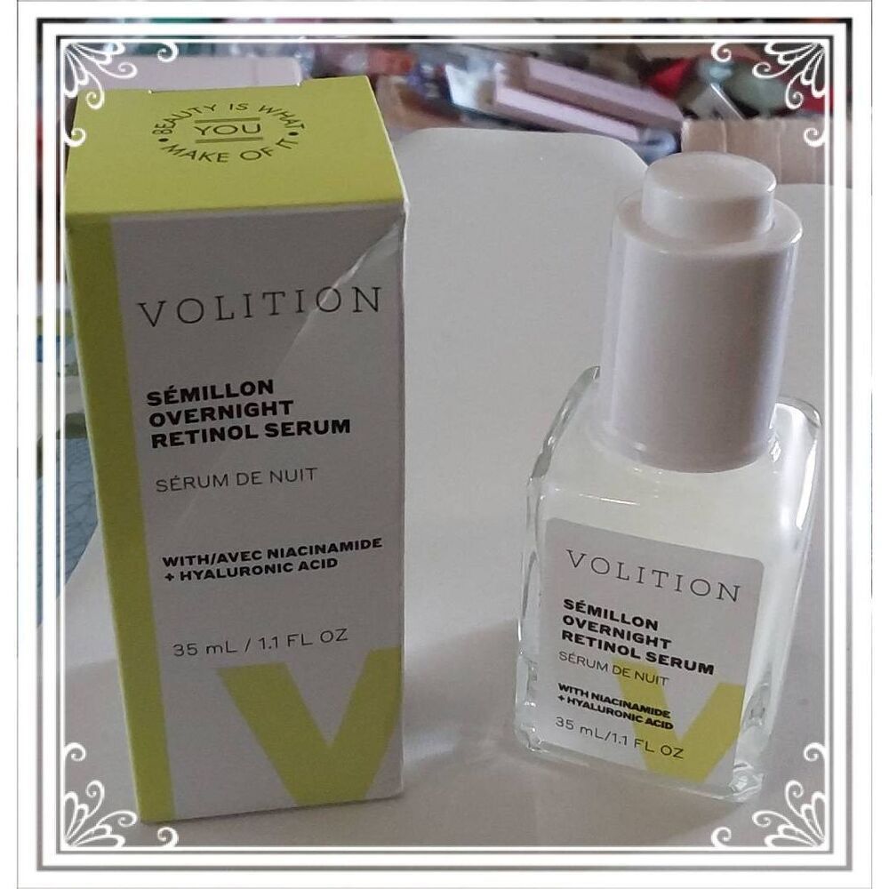 NIB~Volition Semillon Overnight Retinol Serum~Full Size~$72 Retail Value